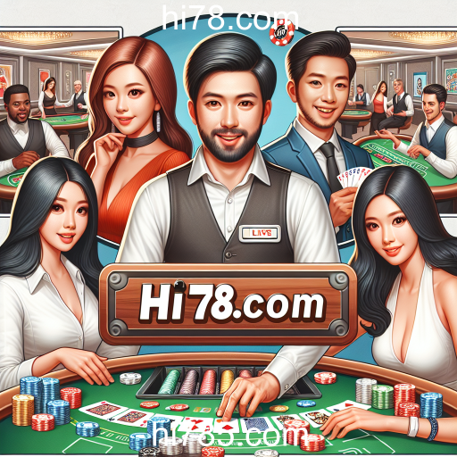 A Experiência Imersiva do Cassino Ao Vivo no hi78.com